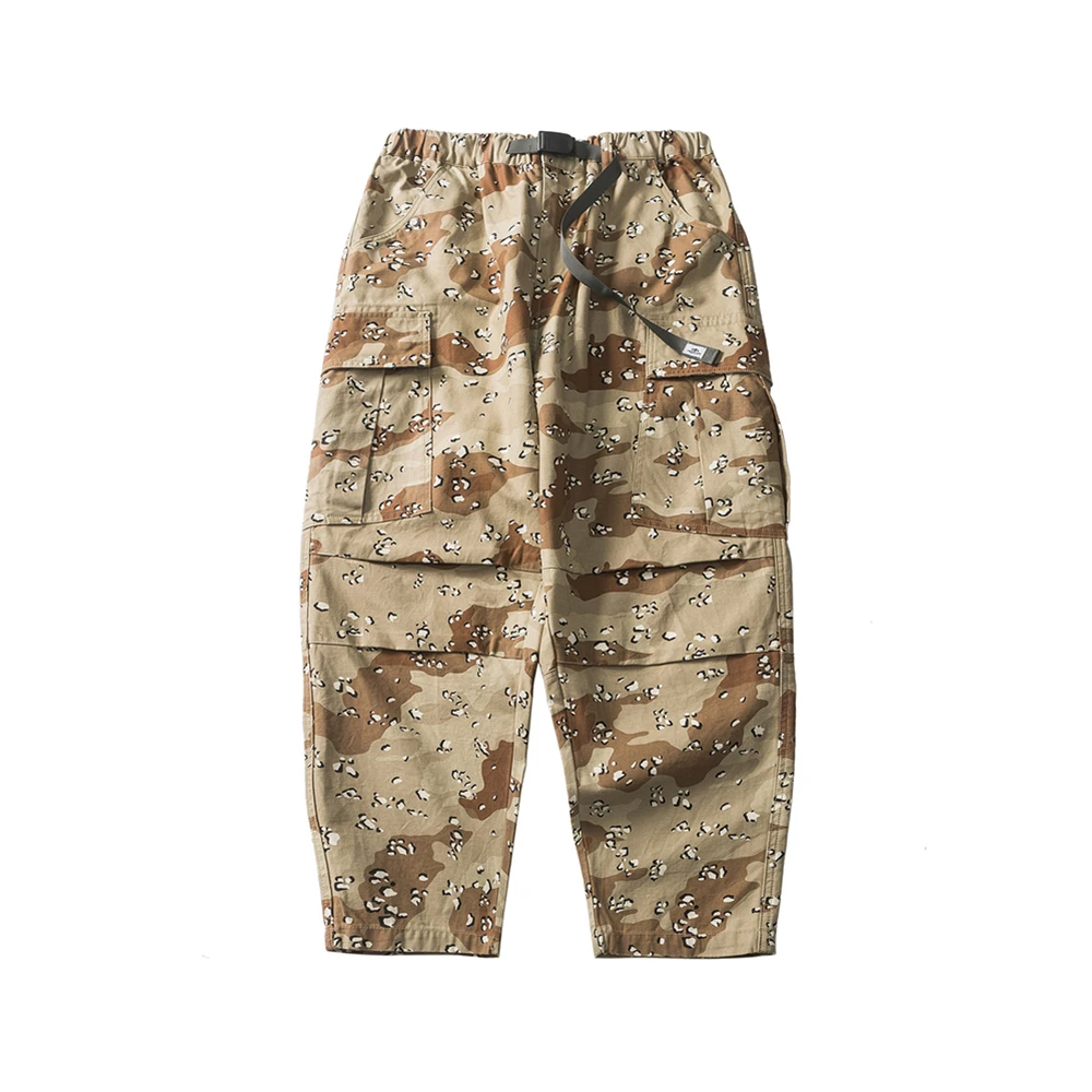 American Military Desert Camouflage Tactical Cargo Pants Men Clothing  Straight Baggy Pants Japanese Vintage Casual Trousers Male - AliExpress