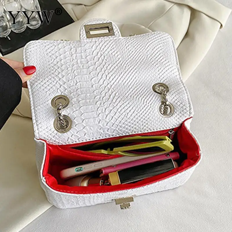 Newly Snakeskin Pattern Leather Women Clutch Handbag Bling Glitter Rhinestone Tassel Party Evening Messenger Purse Shoulder Bag