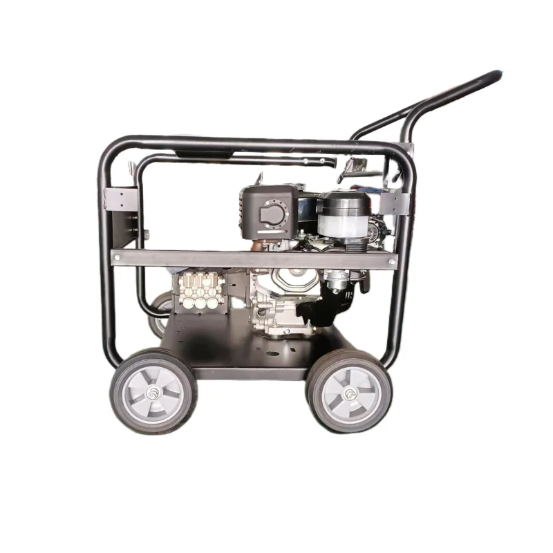 

High Pressure Washer Sewer Cleaning Equipment 15hp Gasoline Engine Sewer Jetting Machine