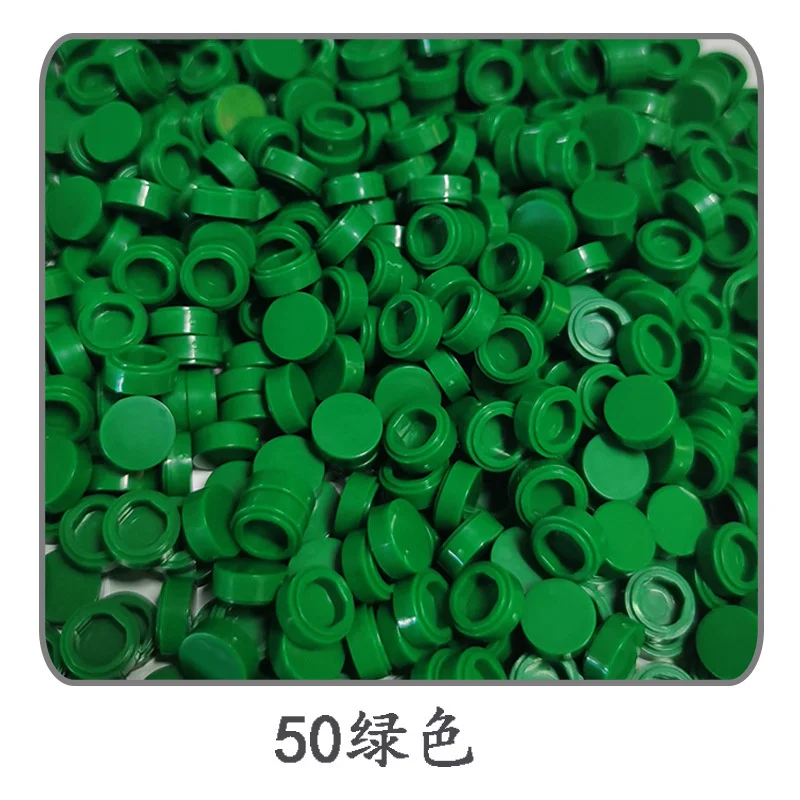 500-Piece Round Tile Set for Mosaic Art and Creative Building