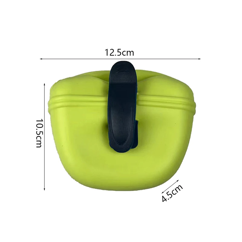 Portable Training Dogs Bag Pet Snack Waist Cat Snack Bait Obedience Outdoor Silicone Feed Storage Pocket Pets Supplies