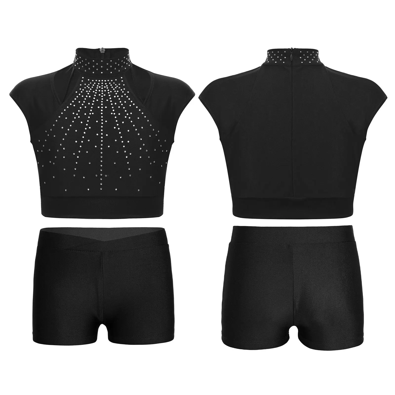 Copri Pattini Pattinaggio Artistico T-shirt Donna Pattinaggio