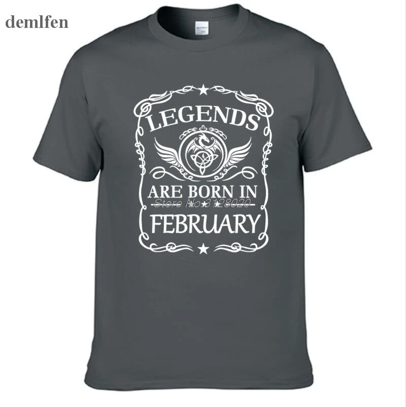 Fashion Legends February Cotton Casual Unisex Oversized T-Shirt