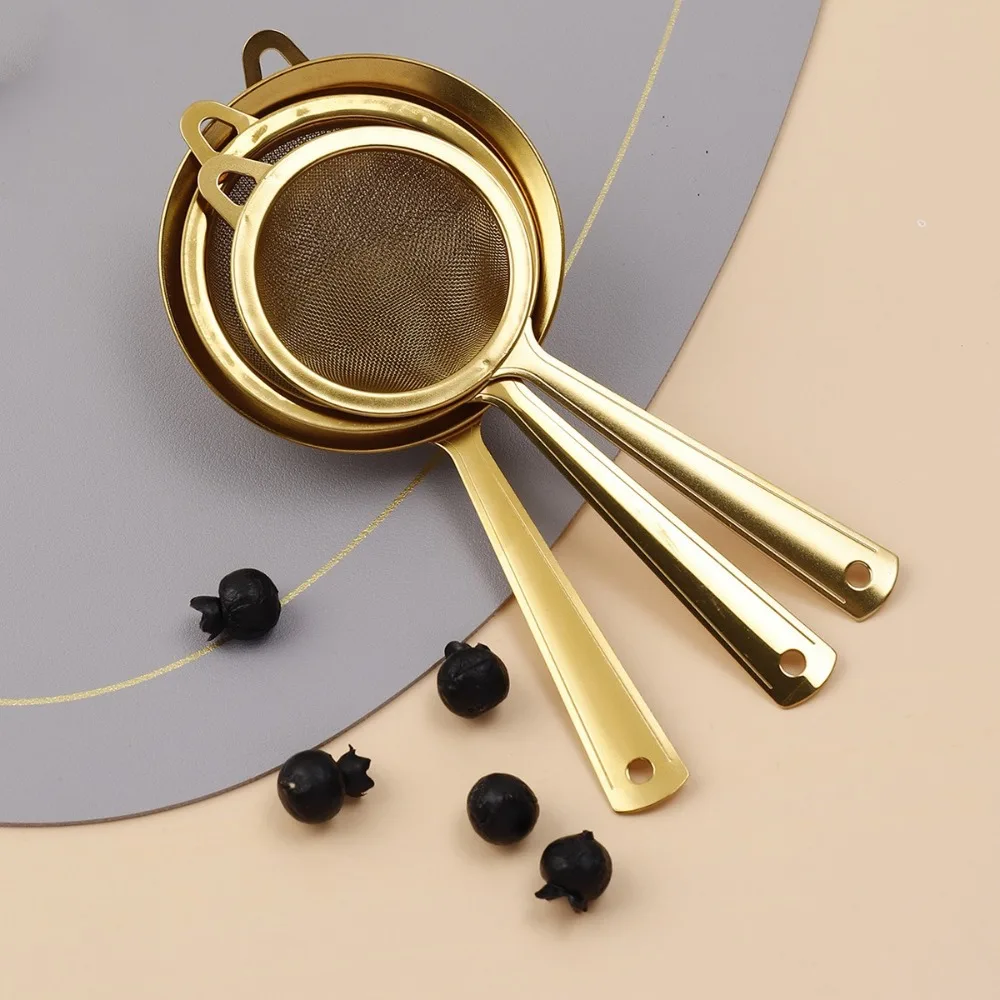 Stainless Steel Matcha Sifter Very Fine Mesh Rust-Proof Tea Strainer Easy to Clean Small Food Sifters For Kitchen