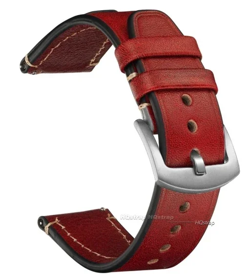 Vintage-Inspired Leather Watchband