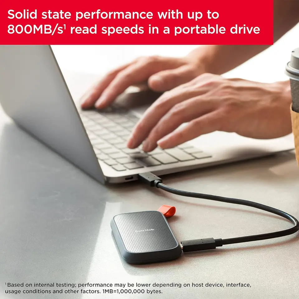SanDisk E30 1TB 外付けSSD USB3.2 Gen 2 Amazon.com: SanDisk 1TB Portable SSD - Up to 800MB/s, USB-C