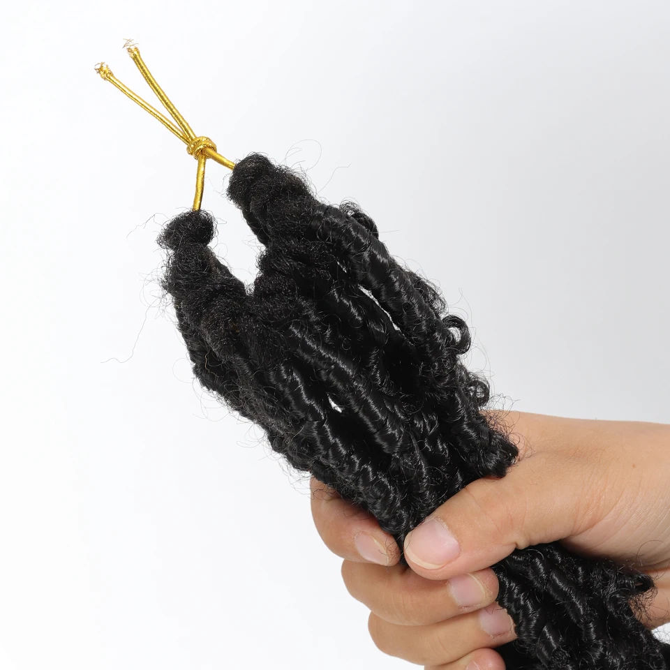 Synthetic Pre Twisted Faux Locks Crochet Hair for Women