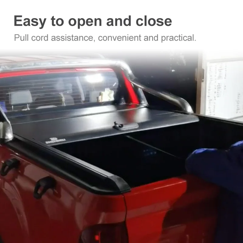 Retractable Pickup Truck Bed Tonneau Cover 3