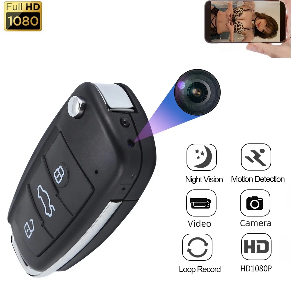 Mini Photo Camera Keychain Car Key Camera Mini Micro Camera Keys Micro Camcorder Mini