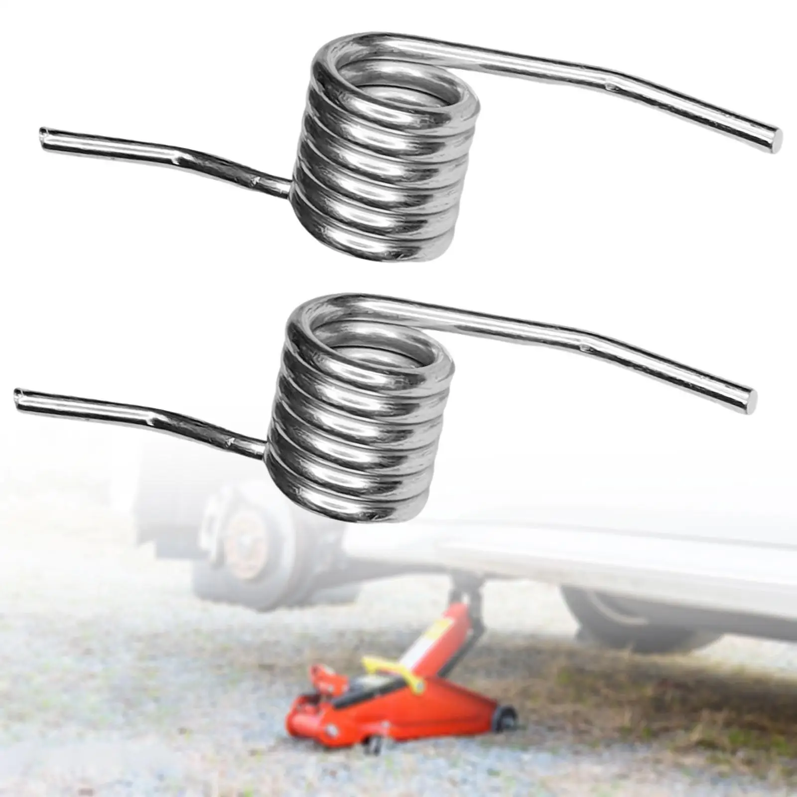 2 Pieces Jack Spring Hydraulic Jack Accessories Spare Part Torsion Spring