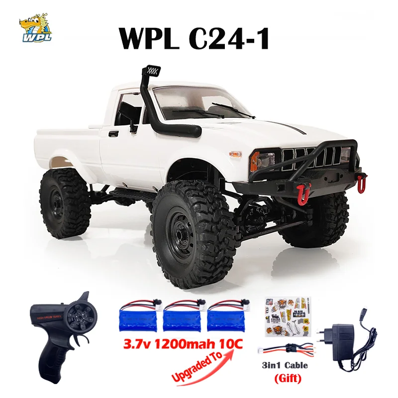 フルカスタム】 WPL-C24-1 ラジコン クローラー