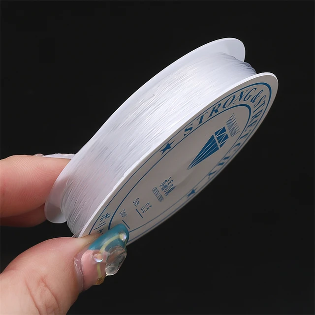 Strong Clear Non-Stretch Jewelry Cord 3