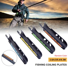 

Fishing Coiling Plates Winding Board Bite Holder Rod Bobbin Lightweight Portable Hand Line Roller Fishing Tackle Accessories