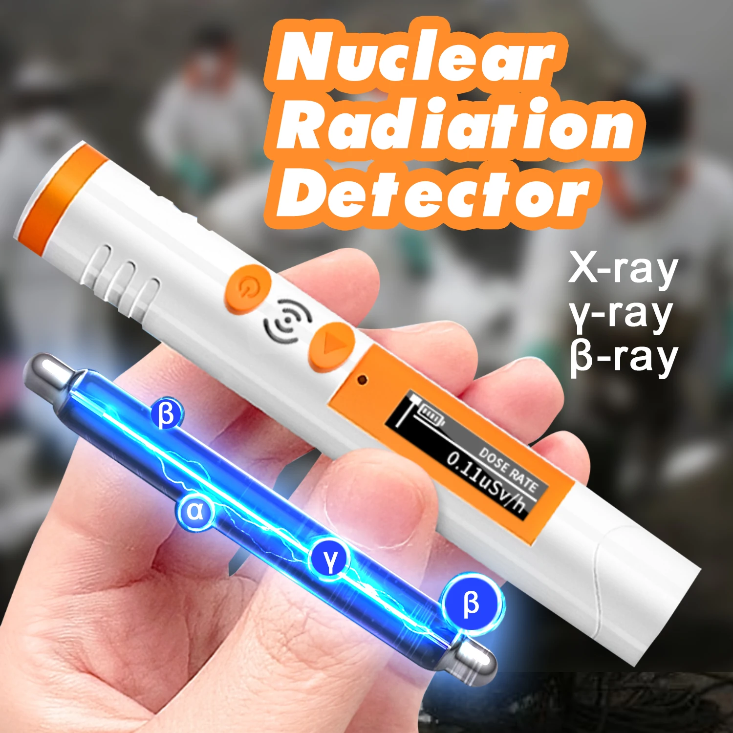 

Счетчик Гейгера, детектор ядерного излучения, персональный дозиметр, рентген, β-лучи, измеритель уровня радиации детектор «под мрамор»