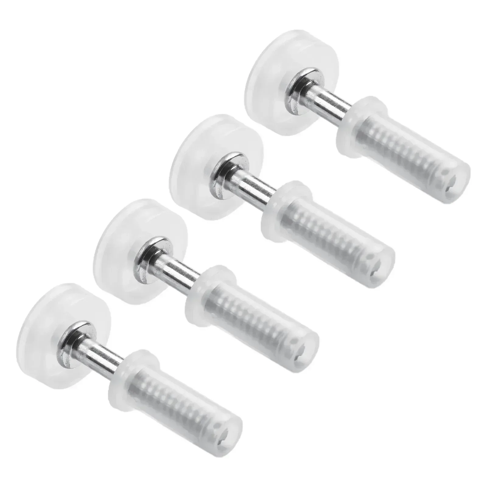 4pcsd Bifold Door Top Guide Wheel Kit Cabinet Door Repair Plastic Bifold Top Pivot Hinge For Closets Pantries Laundry Rooms