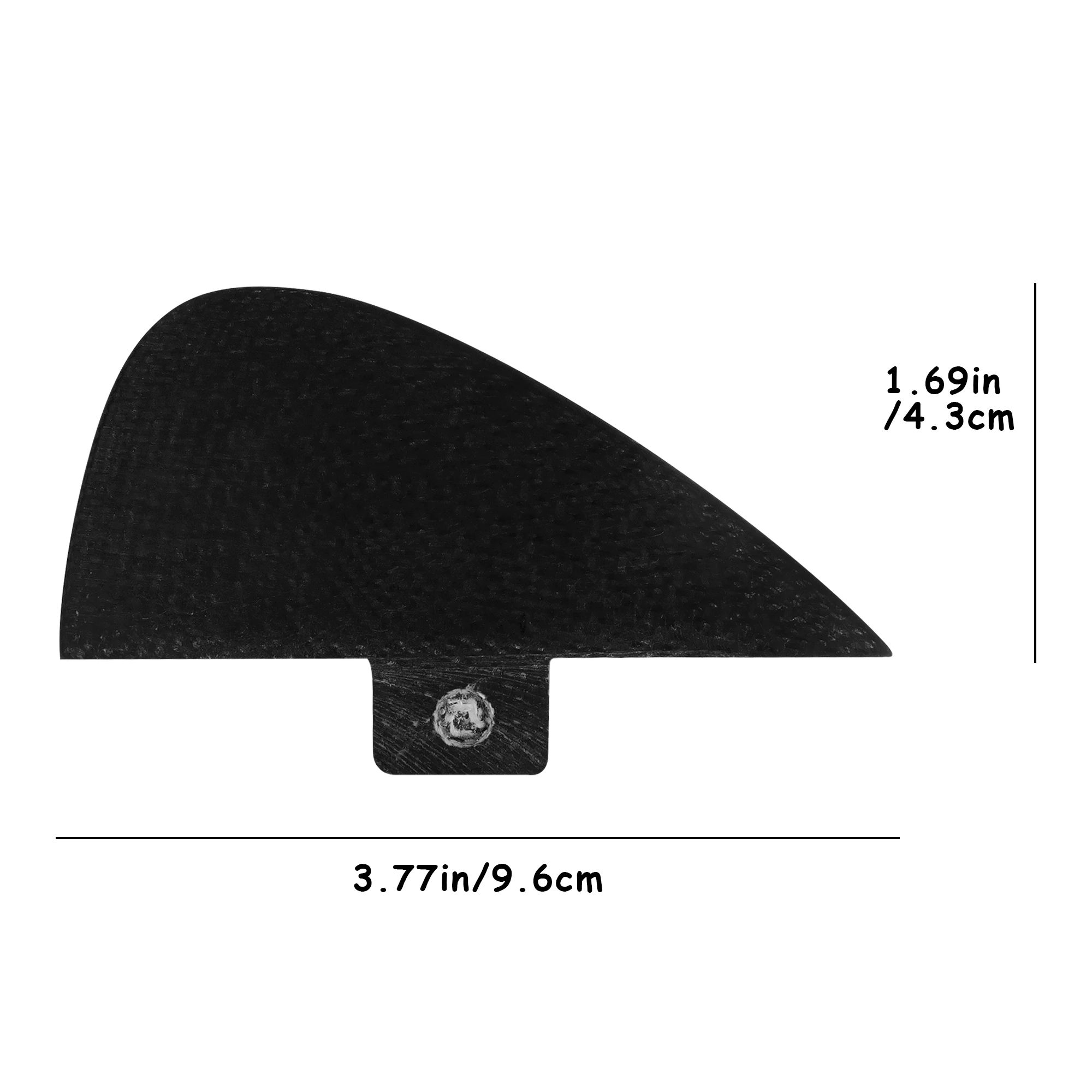 Small Double Tabs Fins SUP Board Fins Paddling Centre Keel Fin For Surfing