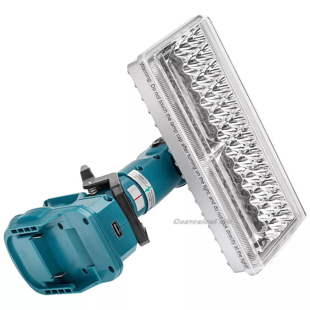 4200LM Cordless LED Work Light for Makita 18V Battery Floodlight Spotlight Flash