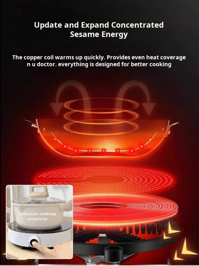 Home Induction Cooktop Multifunctional Popular Induction Cooktop Family Set