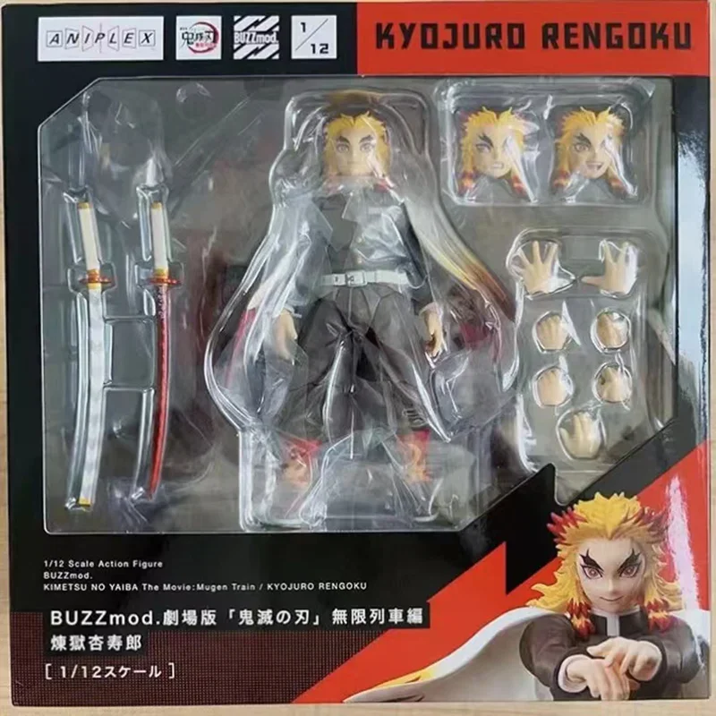 

Оригинальный ANIPLEX BUZZmod рассекающий демонов часть kyoпроисшествие Rengoku в наличии аниме Коллекционные фигурки модели игрушки