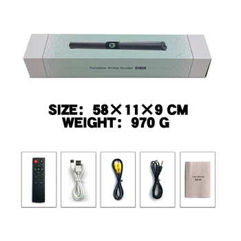 Soundbar Sound Wireless Computer Speaker Stereo Tv Home Theater Sombar For 3.5mm PC 5