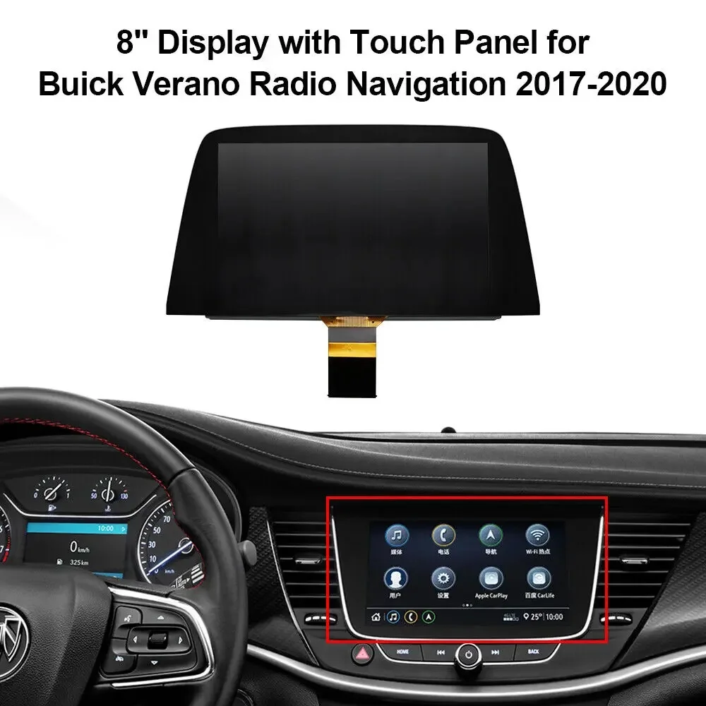 

Display with Touch Panel for Opel Astra K and Buick Verano Radio Navigation