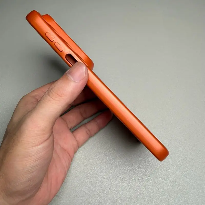 Luxury Leather Matte Back Cover - Premium Protective Case