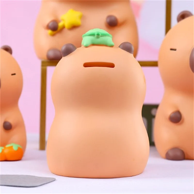 Emotional Capybara Money Bank Vinyl Cute Cartoon Savings Box