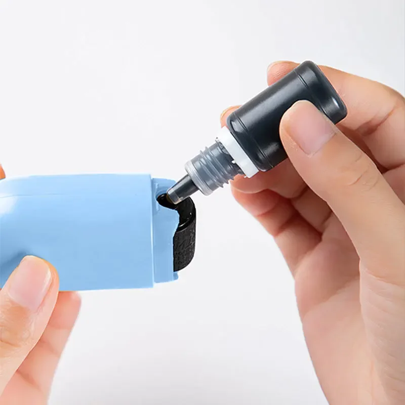 Roller stamp theft protection for privacy confidential data guard security privacy seal