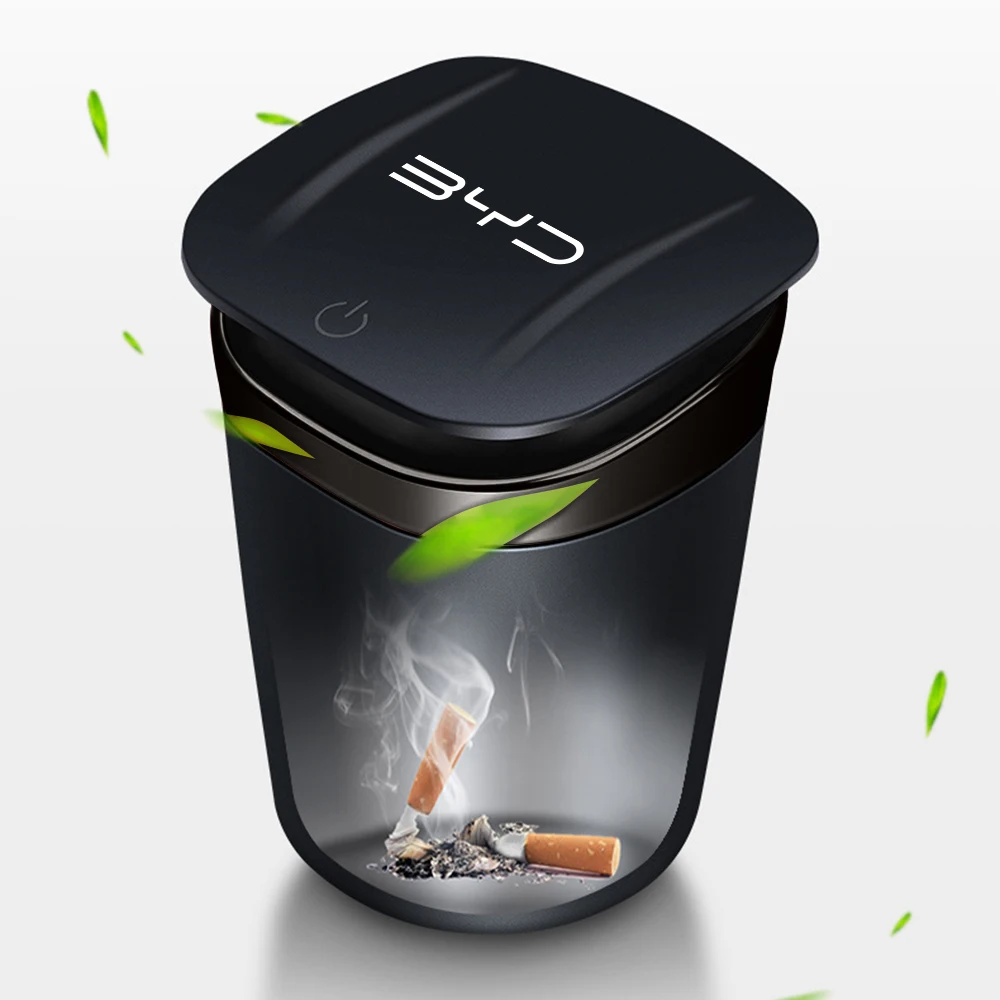 Car Ashtray Cigarette Butt Container For BYD Tang F3 E6 Atto Yuan Plus Song Max F0 G3 I3 Ea1 Dmi 2din 2014 G6 Auto Accessories