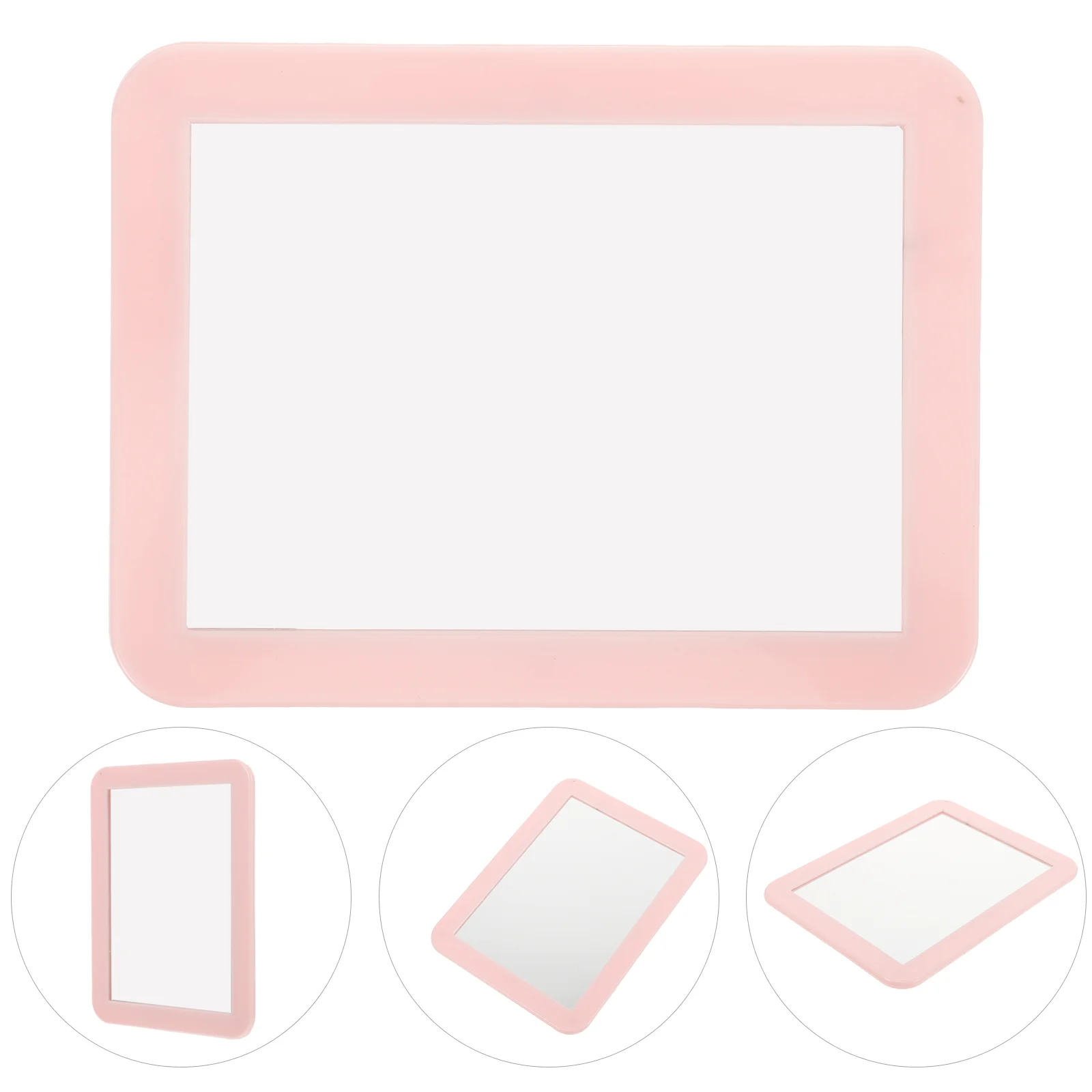 Magnetic Locker Mirror Vanity Locker Mirror Small Plastic Mirrors Magnetic Backing Cabinet Bathroom Bedroom Workshop Office