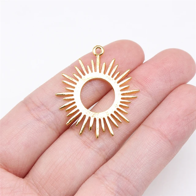 Silver Sun Charm 2025