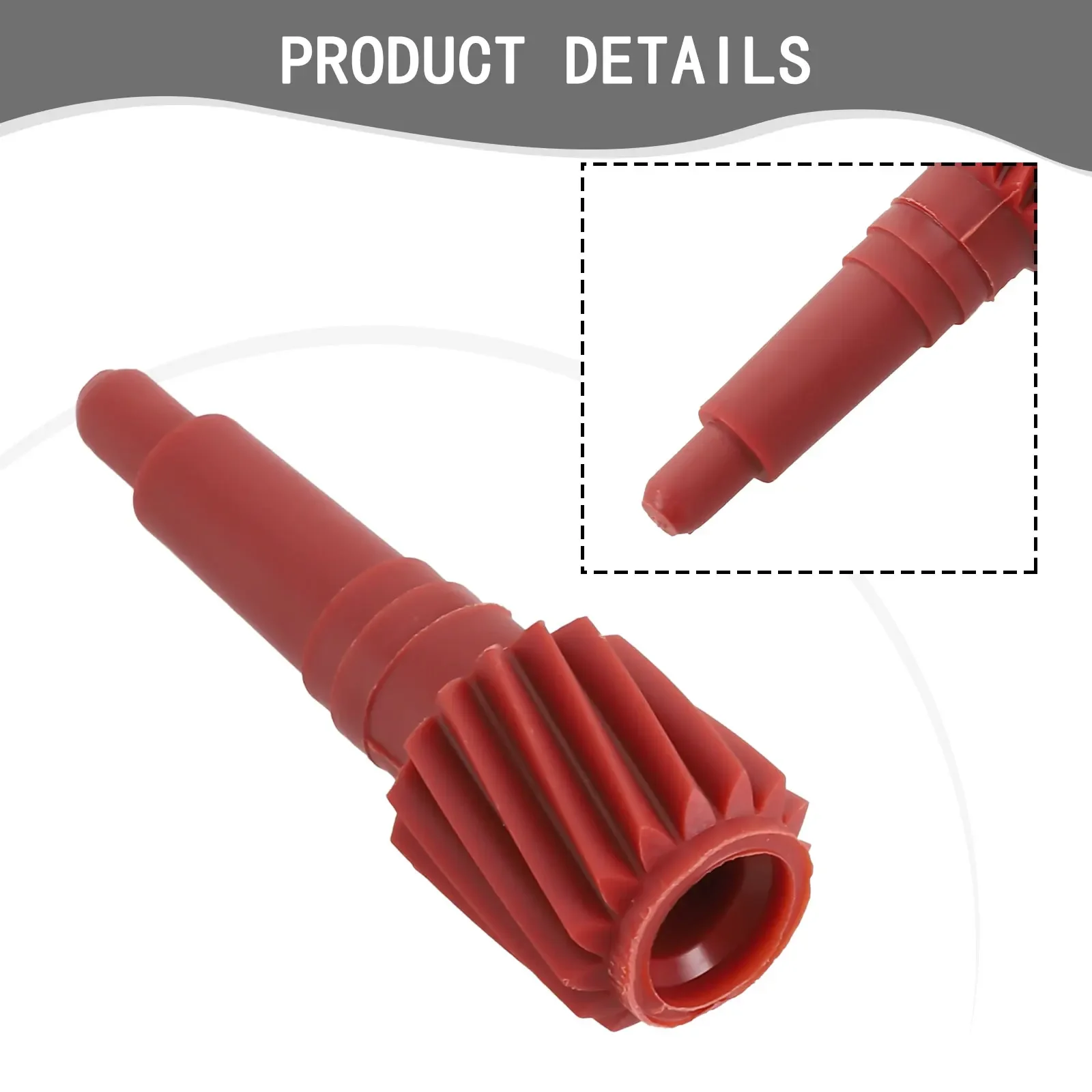 Speedometer Cable Drive Gear 171957821B For Golf 1.6 1.8 1982-1992 Red Plastic For Golf MK1 / MK2 1980-1993 Car Repair Tools car repair tool