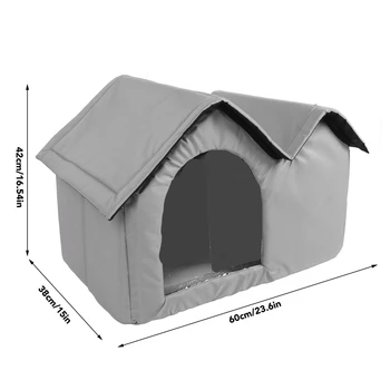 Pet Cooling House Cat Cooling House Long Lasting Cooling Oxford Cloth Bite Resistant Pet Cooling House for Cat Dog 4