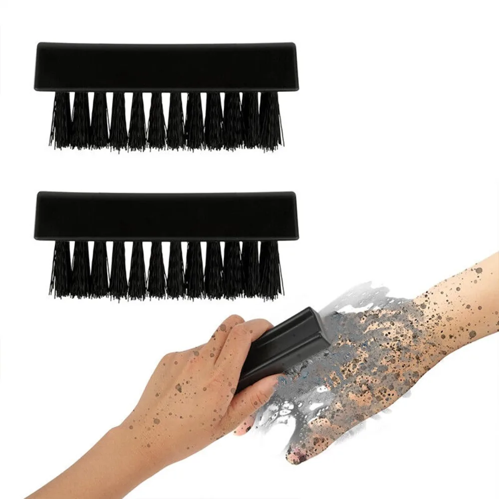 Durable For Cleaning Finger Nail Brushes Black Multifunctional Hand Fingernail Brush Nano Brush