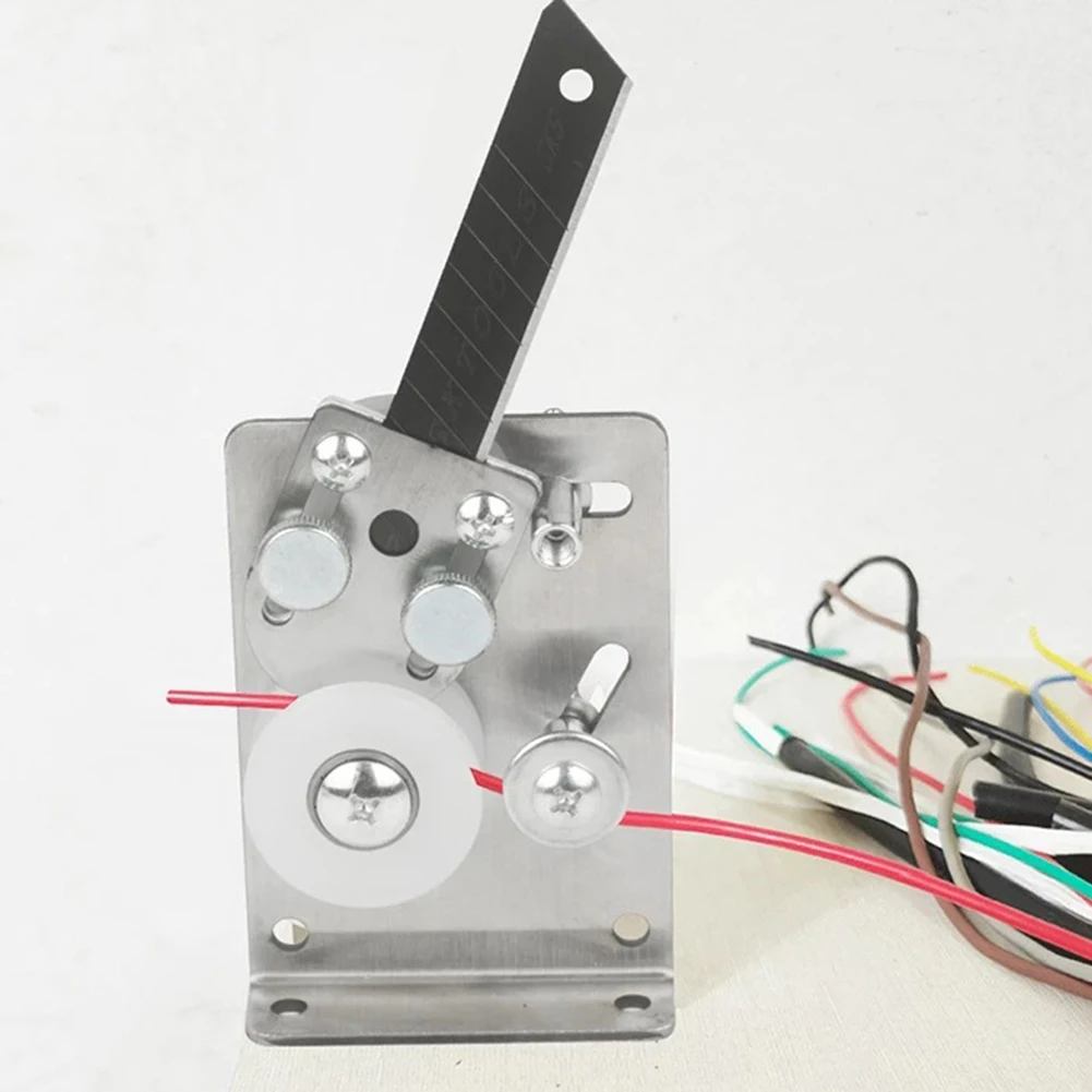 Portable Manual Cable Stripping Machine Scrap Small Cable Peeling Machines