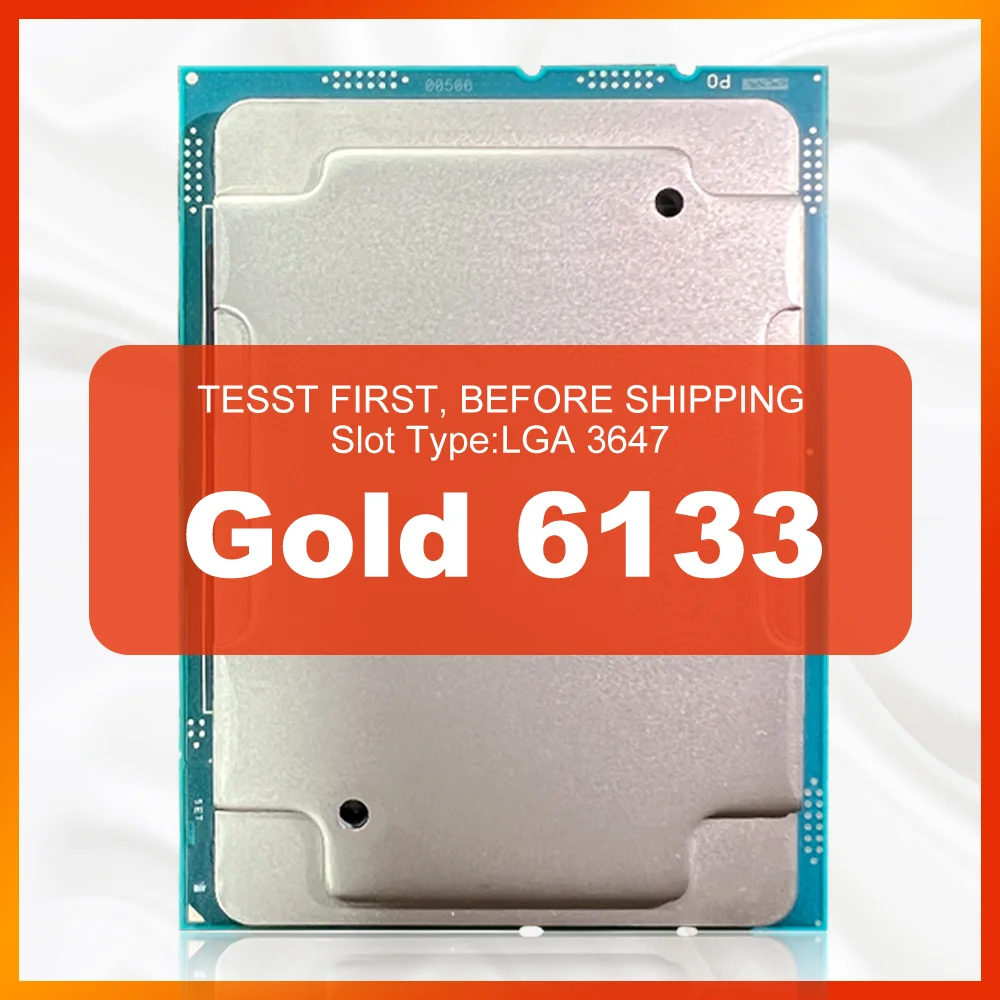 Xeon-Gold-6133-processor-2-5GHz-20-Cores-40-Threads-27-5MB-150W-LGA3647 ...