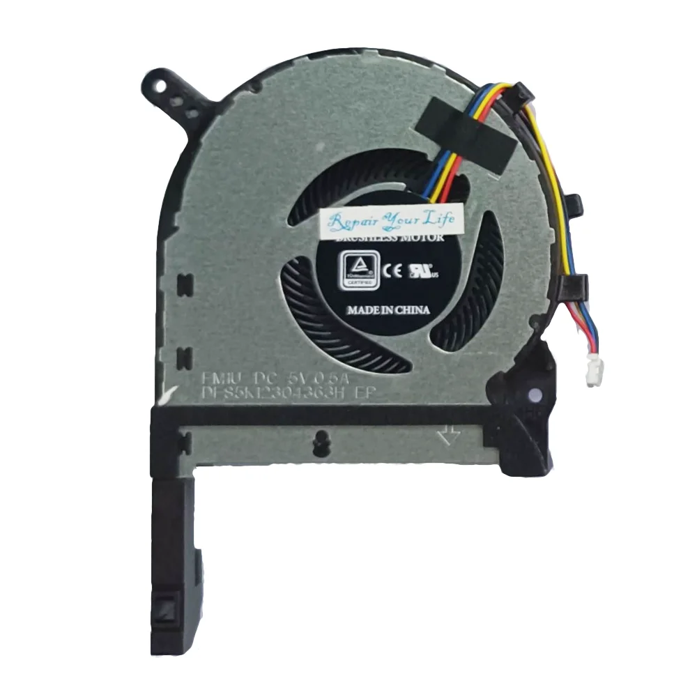 Gpu Cpu Ventilador de Refrigeração para Asus Tuf Gaming A15 Fa506iv Fa506iu Fa506ih Fx506 iu Fx506lh Cooler Radiador Laptop Parts 13nr00s0m09011 - Imagem 4
