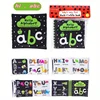 Baby Books Toy Newborn Letter Animal Cloth Book Baby Bath Book Crinkle Washable Non-Toxic Early Education Palm Book for Toddlers 6
