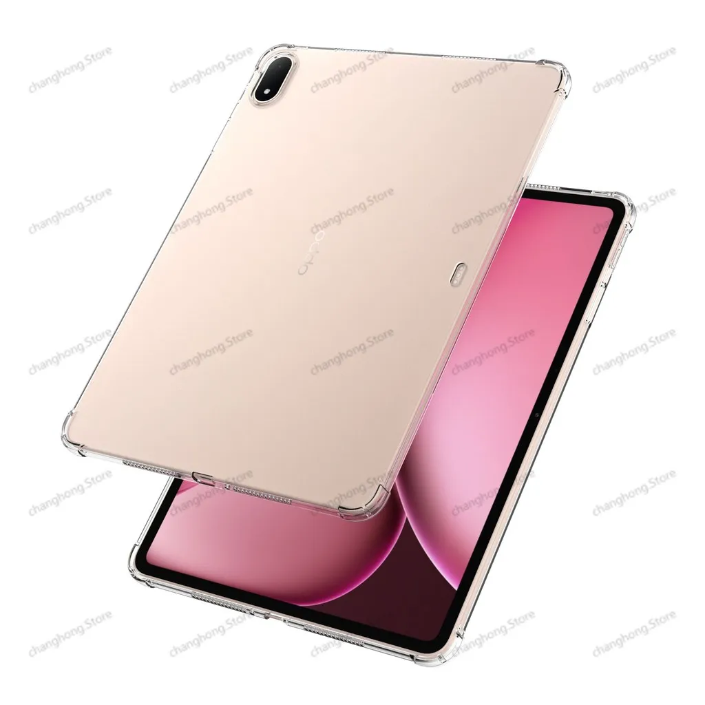 Transparent Soft Silicone TPU Shockproof Protective Cover
