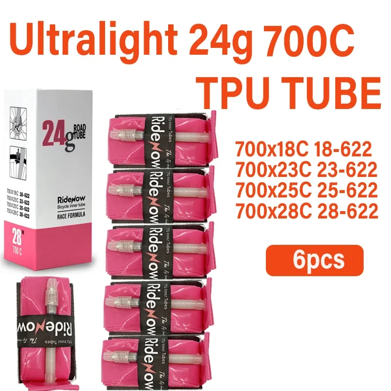 Ultralight TPU Inner Tube for Road and Gravel Bikes with French Valve