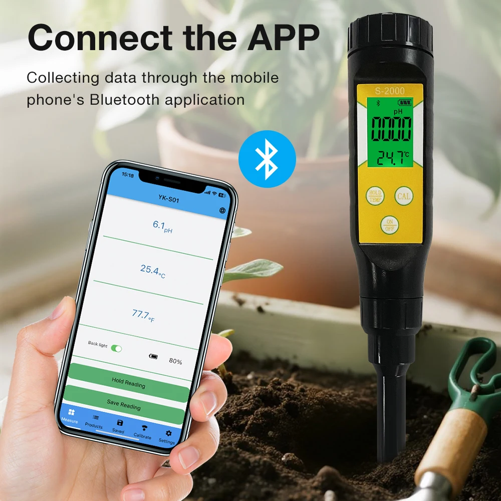 Soil PH Tester Meter for Garden Farm