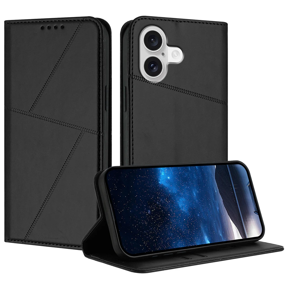 Leather Wallet Phone Case - Elegant Protective Cover