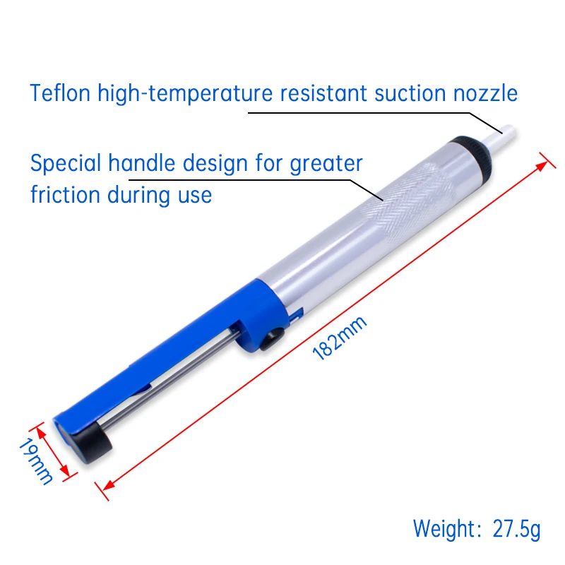 Desoldering Welding Tool Hercules Semi-aluminum Alloy Pewter Gun Electric Soldering Iron Set