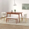 Velvet Dining Chairs Set of 4, Modern Upholstered Dining Chair with Golden Metal Legs, Dining Chairs for Kitchen, Living Room 6