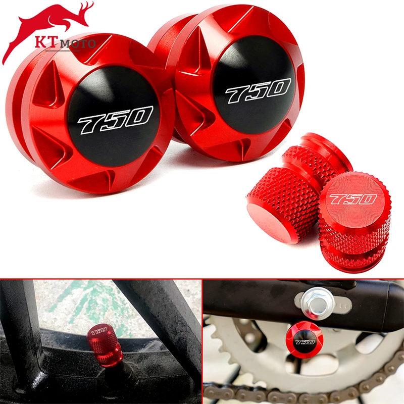 Per Suzuki Gsx-S750 Gsxs750 Gsx-S 750 Gsx S750 All Year Accessori Moto Alluminio M8 Swingarm Bobine Slider Stand Vite