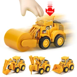 Children's Construction Vehicle Toy - Educational Bulldozer & Excavator Gift (Random 2 car)