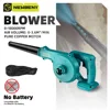 NEWBENY 2 In 1 Electric Air / Suction Blower  18000RPM Handheld Cordless Leaf Snow Dust Blower Cleaner For Makita 18V Battery 1