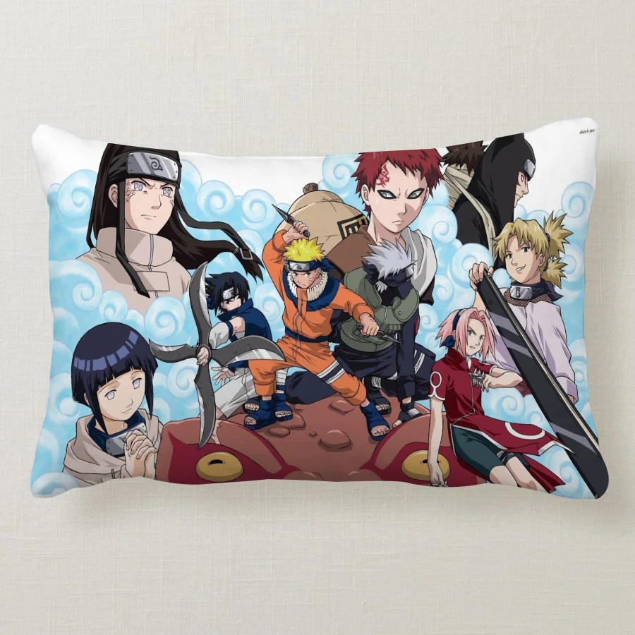 Naruto Anime Character Fronha, Personagem De Desenho Animado, Kakashi,  Naruto, Sasuke, Sala De Estudo, Quarto De Criança, Almofada De Férias,  Sofá, Decoração De Carro