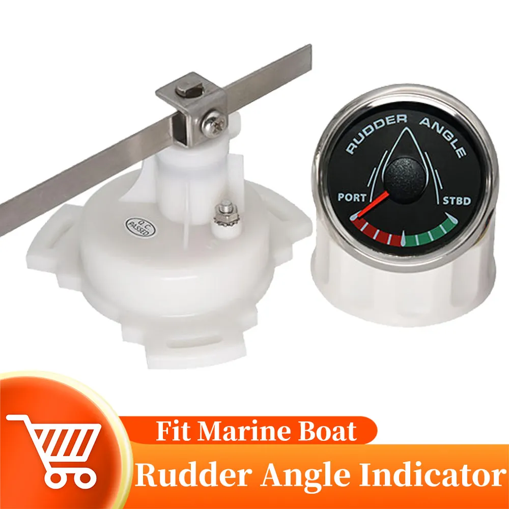 12V24VRudderAngleSensorStainlessSteelfitMarineBoatRudder