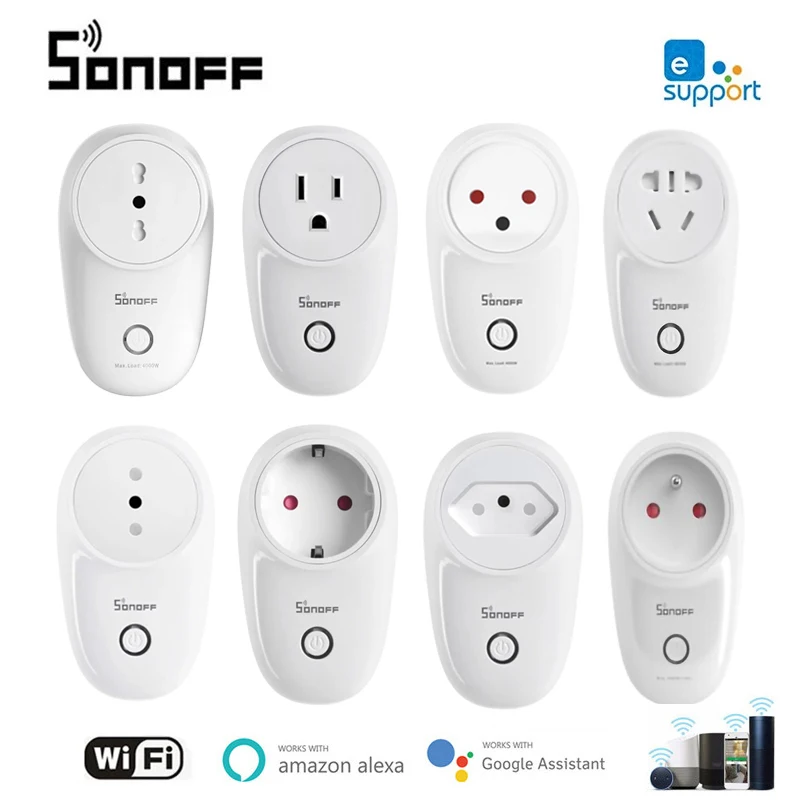 SONOFF S26 R2 Zigbee Smart Plug 16A EU Wireless Outlet DE/ FR